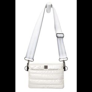 Think Royln Women's Bum Bag Crossbody Pearl/Vanilla